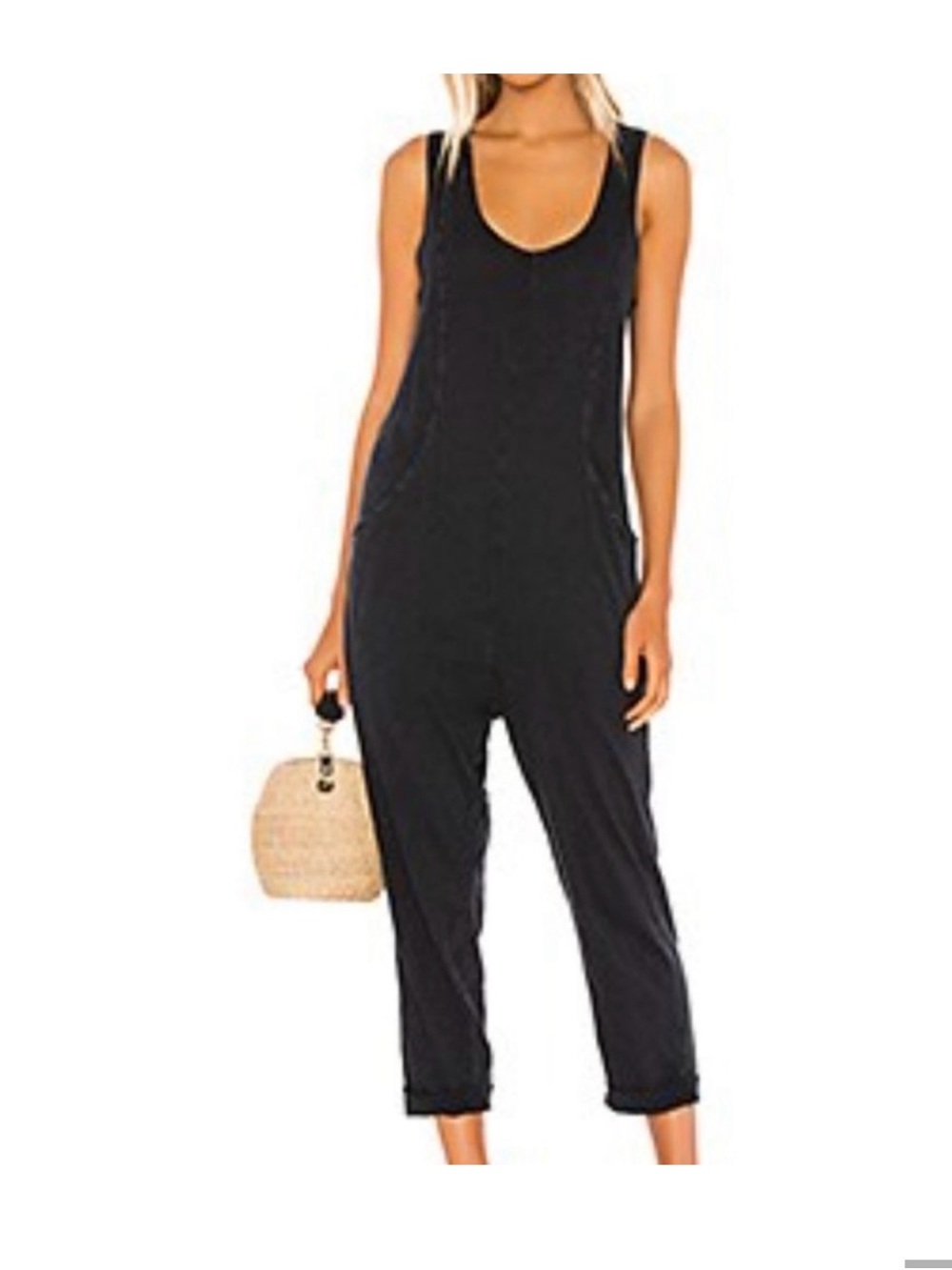 L Spce Black Romper XS